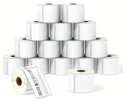 Étiquettes d'expédition compatibles DYMO 30256 perforées pour éviter les déchirures de bordereaux