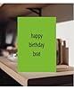 Hippowarehouse Happy Birthday Brat Birthday Card A5 Personalised with envelope for him for her Funny Cards for Men and Women Blank inside option #3