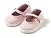 TEX - Merceditas De Piel para Niñas, Rosa, 23 EU