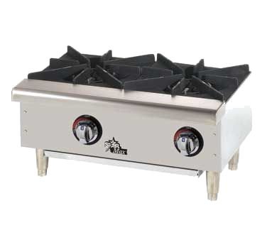 Star - 602HWF - Star-Max 2 Burner Gas Hot Plate