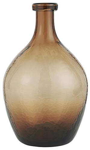 Preisvergleich Produktbild IB Laursen Glasballon Vase Braun, 28 cm