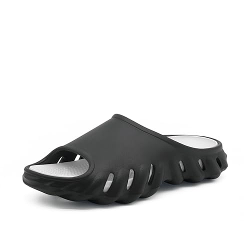 Men's and Women's Slippers, Clouds Sliding Soft Double Layer Thick Bottom, Non-slip Bathroom Pillow Outdoor Fashion Sports Sandals2