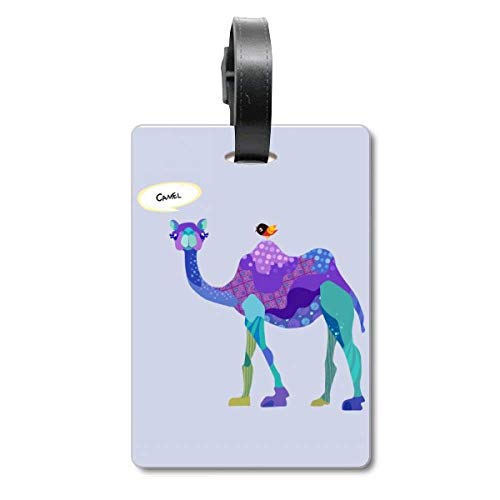 Étiquette bagage oiseau bleu pour repérer votre sac facilement