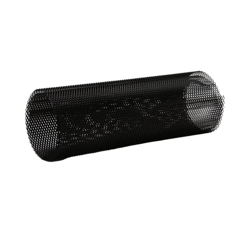 Malla para parrilla de coche que protege tu motor con aluminio negro en rombos de 100x33 cm 1
