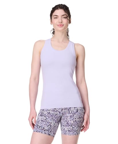 Sweaty Betty Women's Athlete Racer Back Workout Tank Top, Heather Purple, Medium