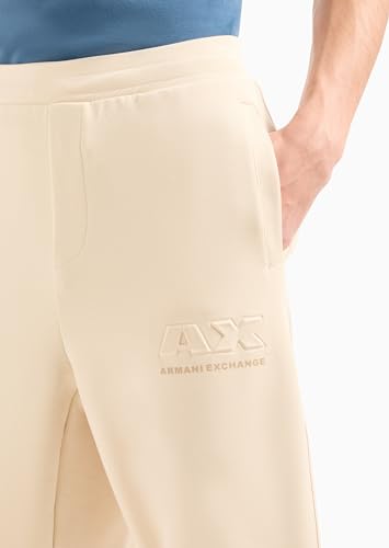 Armani Exchange Men's A|x Embossed Logo Fleece Trouser Pants2