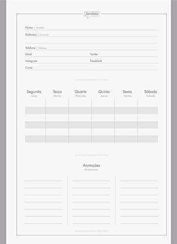 Kit 2 Cadernos Stilo Rosa Pastel 10 Matérias 160 Folhas, Jandaia