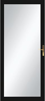 LARSON 50 Fullview Black 36-in. Brass Storm Door