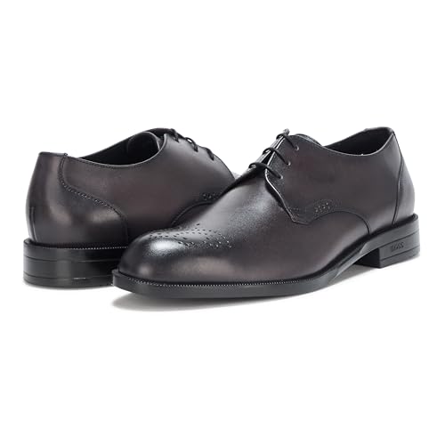 BOSS Men's Tayil Smooth Leather Derby Dress Shoe Oxford3