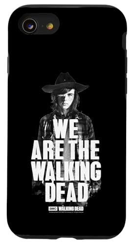 Coque iPhone SE 2020 Walking Dead étui de protection noir pour iPhone 7 et 8