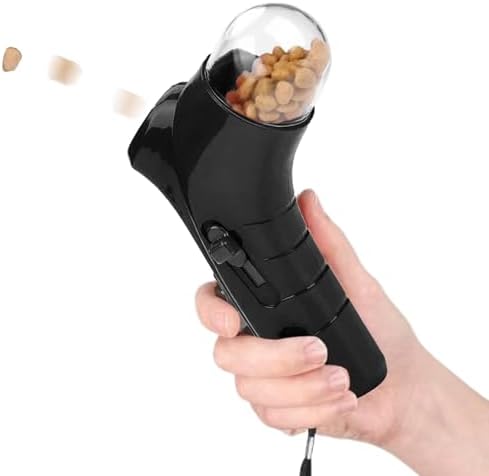 Pistola de golosinas para gatos, lanzador de golosinas, juguete i...