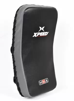 Xpeed Curved Thai Pad for Muay Thai || Combat Sports || Kickboxing Training || Pu Curved Thai Pad || Training Thai Pad (Black) (Pack of 1) (B0CB159MML) Amazon Price History, Amazon Price Tracker