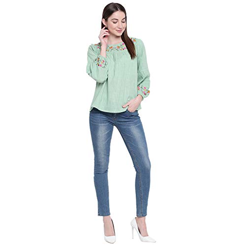 Image of mayra Women's Cotton Casual Top