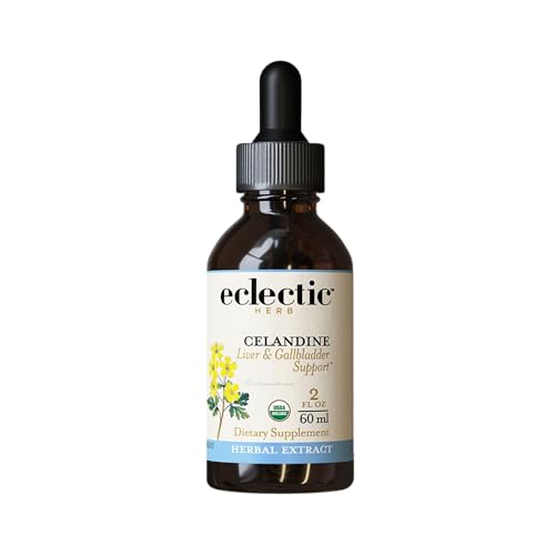 Eclectic Herb - Celandine Extract | Liver & Gallbladder Support | Vegan, Non-GMO, Gluten-Free (2 fl...