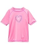 Kanu Surf Mädchen Karlie UPF 50+ Sonnenschutz Rashguard Schwimmshirt Rash-Guard-Shirt, Rosa (Charlotte Pink), 4 Jahre