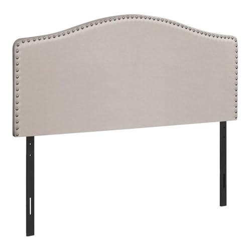 Monarch Specialties I 6014Q Bed, Headboard Only, Queen Size, Bedroom,