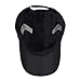 HH HOFNEN Quick Dry Cap with Adjustable Airy Mesh and UV Protection, One Size, #3 Black