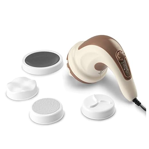 Lifelong LLM27 Electric Handheld Full Body Massager (Brown)