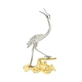Decoración de grúa: material de metal seleccionado, sensación , figura de grúa