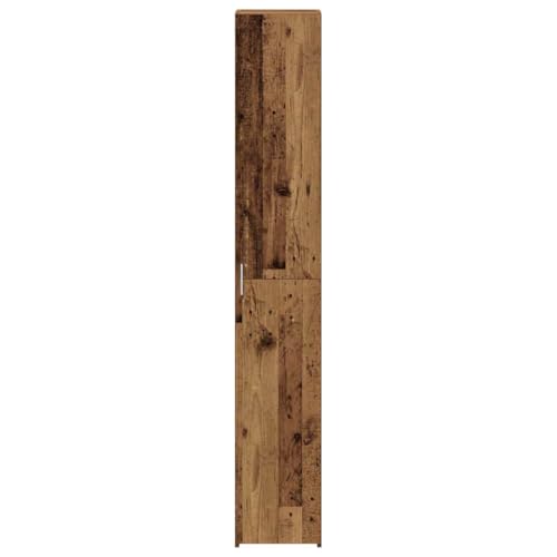Mueble Alacena Alta de Madera con Puertas y Estantes 8