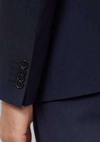 s.Oliver BLACK LABEL Herren 2149088 Business-Anzug Jacke, Navy, 48
