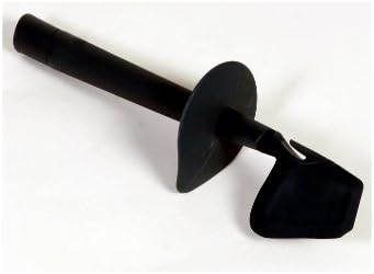 Spatula Scraper suitable for Thermomix TM5 Vorwerk NEW TM 5 black Plastic plastic