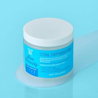 Texture ID Low Porosity Curl Defining Gel, Aloe Vera Gel, Oil Complex, 7.05 Oz
