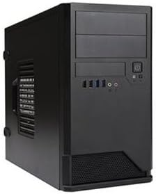 IN-WIN Development - EM048.CH350TB3 - in Win EM048 Mini Tower Chassis - Mini-Tower - Black - 6 x Bay - 1 x 4.72 x Fan(s) Installed - 1 x 350 W - Power Supply Installed - Micro ATX Motherboard