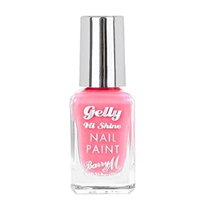 Barry M Gelly Hi Shine Nail Paint, Shade Calla Lily |Pink Glossy Nail Polish