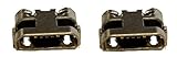Games&Tech 2 x Micro USB Charging Charger Sync Port Dock Connector Replacement for Amazon Kindle Fire 7 5th SV98LN