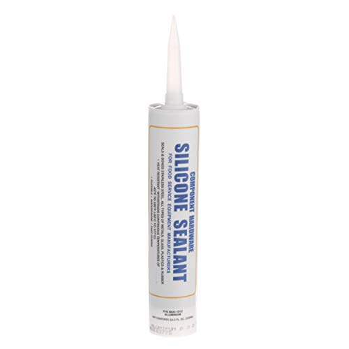 Industrial-Grade Aluminum Silicone Sealant Cartridge - 10.3oz