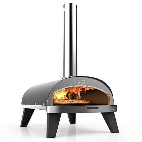 Four à pizza piana avec plaque tournante 360 et thermomètre intégré