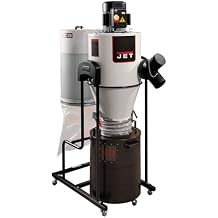 JET Cyclone Dust Collector, 2-Micron Filter, 1-1/2 HP, 115V 1Ph JCDC-1.5