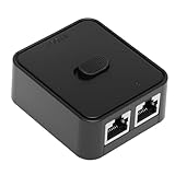 Aucune alimentation nécessaire: Grâce à son fonctionnement mécanique manuel, ce switch RJ45 sans alimentation ne requiert ni source d’énergie externe ni installation logicielle. Branchez-le simplement et utilisez-le immédiatement, parfait pour un usage quotidien rapide et sans complication