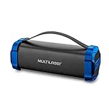 Bazooka Multilaser 50w Bluetooth Preto/Azul - SP350