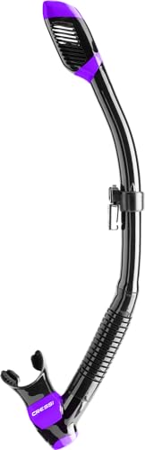 Cressi Supernova Dry tubo con válvula estanca para snorkel sin agua