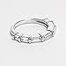 Michooyel Sterling Silver Baguette Ring for Women Cubic Zirconia Eternity Band Stacking Women's Ring Fine Jewelry