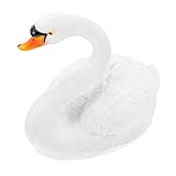 Statue de cygne flottante - adaptée au paysage, au jardin, à la scène de marché, à la décoration de zone scénique, à la décoration de parc, etc., étang flottant