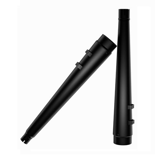 SHARKROAD 4.4" Black Slip On Mufflers For Harley Touring 2017-UP by SHARKROAD - Used condition - US$220.75
