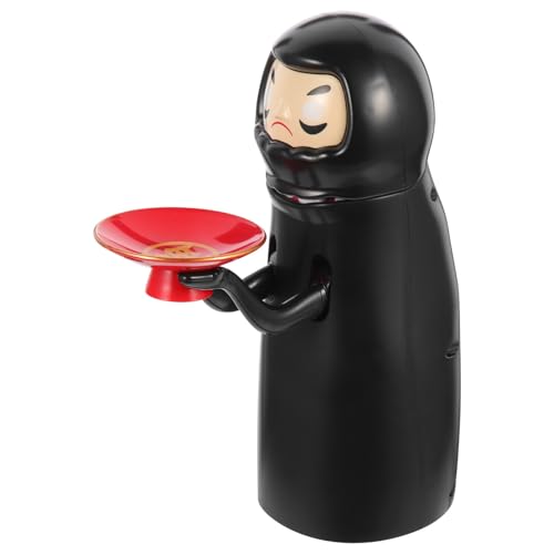 Funny Daruma Money Box Automatic Coin Bank for Desktop Decor