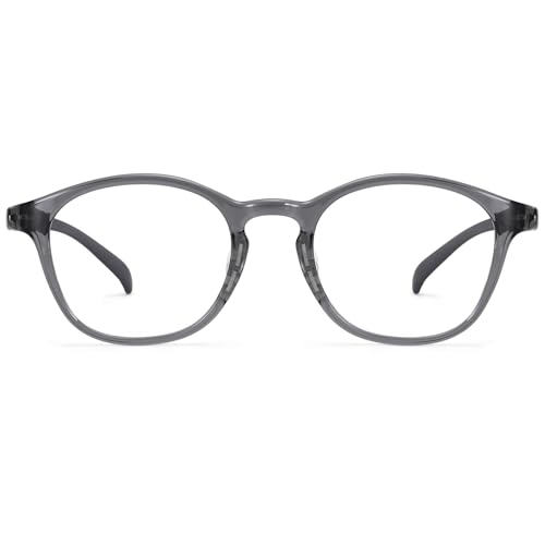 Image of Dollger Blue Light Blocking Glasses For Woman Men Retro Oval Computer BlueLight Glasses Clear Lens Non-Prescription