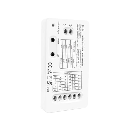 Contrôleur LED compact DC5-24V pour résoudre le manque d'espace de branchement