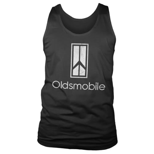 Gilet débardeur Oldsmobile homme sous licence haut rétro délavé