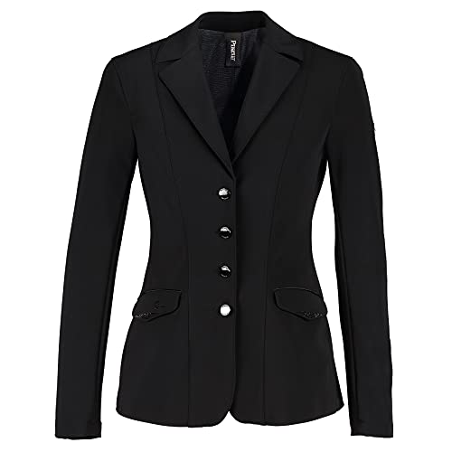 Pikeur Isalie veste de concours équitation femme noire stretch UK 16 Reg