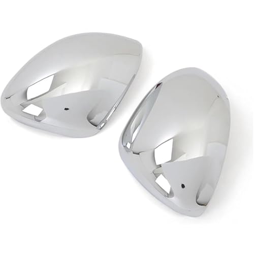 Coques de rétroviseurs chromés pour voiture : garniture de rétroviseur latéral