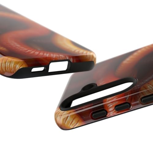 Coque Samsung S24 anti-rayures rigide marron protection originale - 3