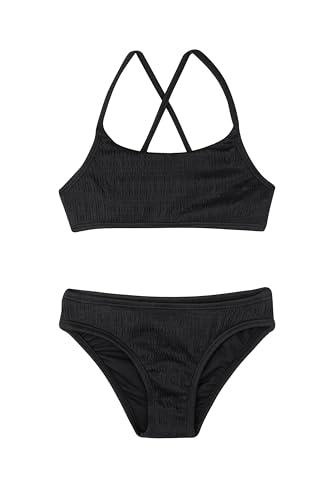 Image of Gottex Kids Beach Day Criss Cross Strap Swim Set Swimwear Chlorine Fade Resistant and Built-in UPF UV 50+ Protection
