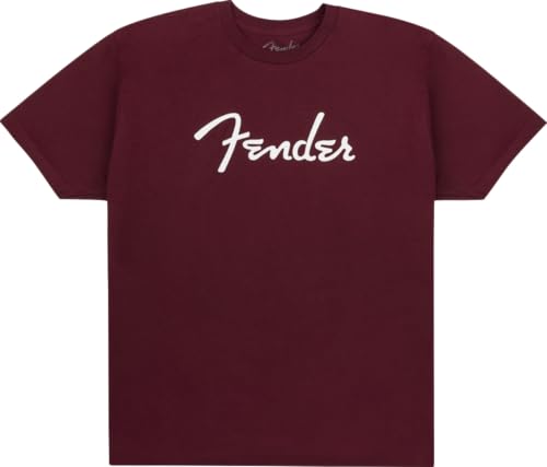 Fender Maglietta Spaghetti Logo - Sangue di Bue M