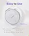 On Ear Headphones Bluetooth 5.4, Noise Cancelling Open Ear Headphones Wireless, Water-Drop Shaped Clip On Sport Headset Bluetooth with 4 Microphone, Comfort Fit Earphones with Long Battery Life