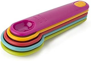 Joie Kitchen Gadgets 26799 Measuring Spoons, Plastic, Multicolor